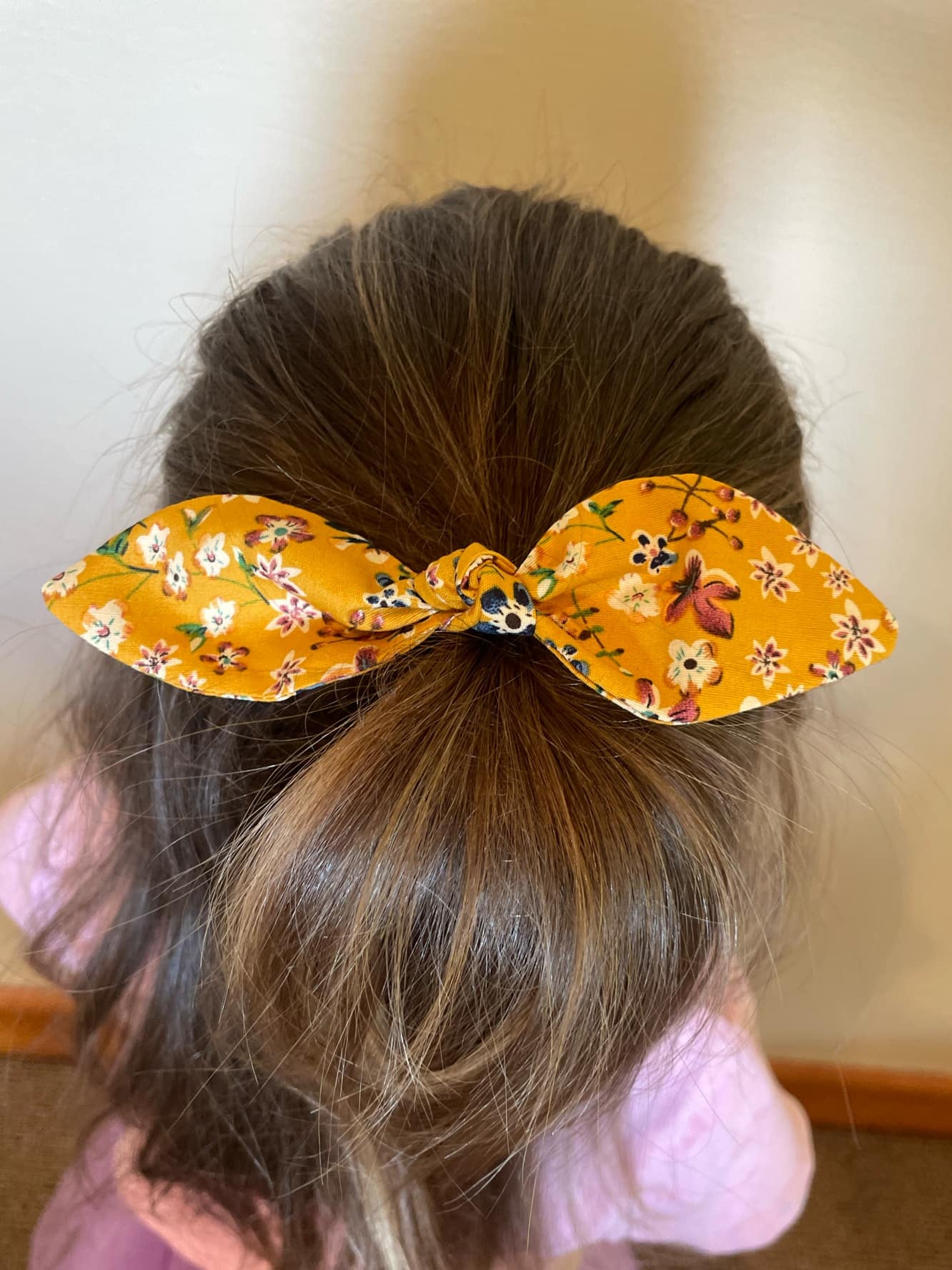SALE Fabric Bow Hair Ties