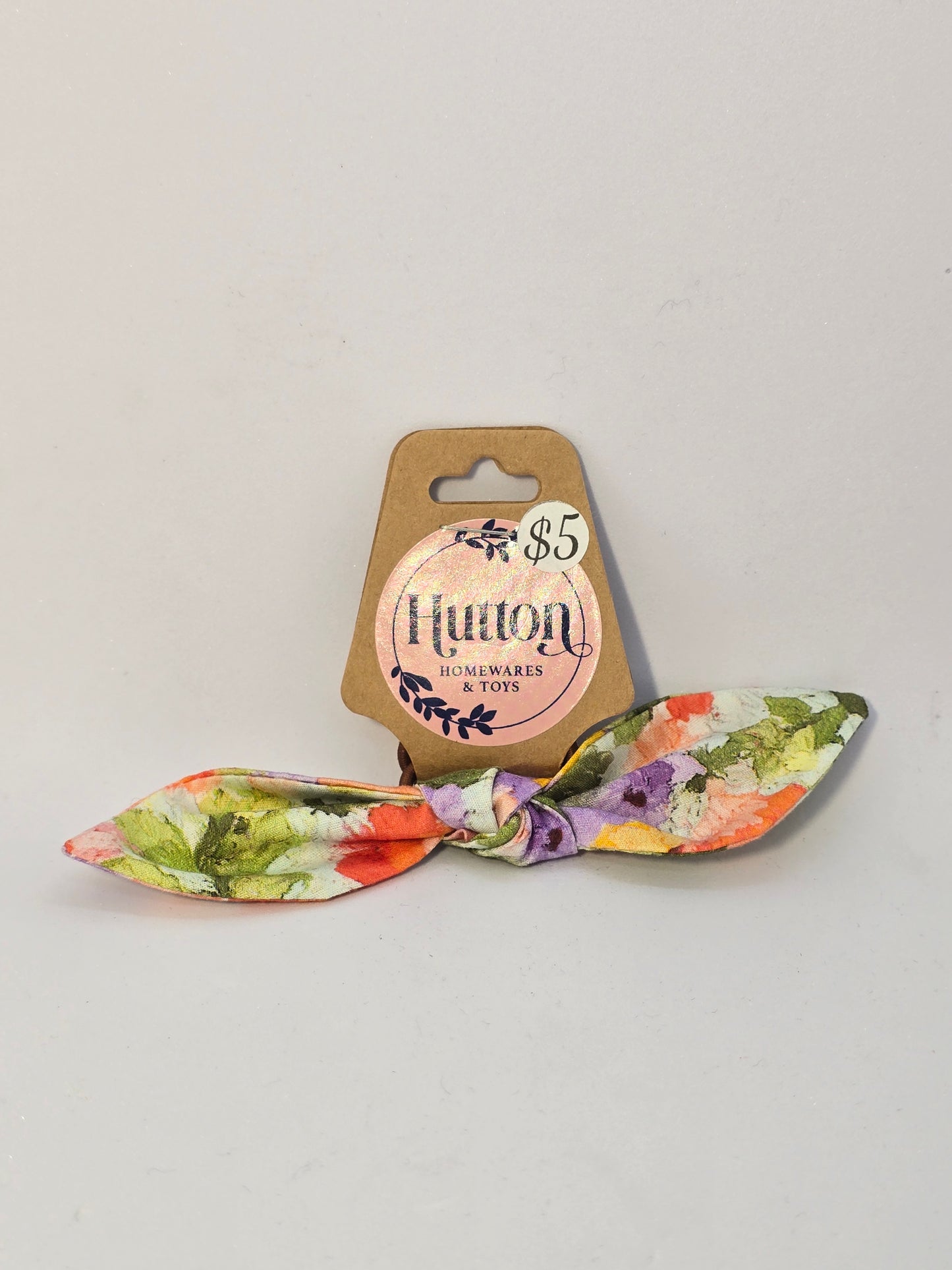SALE Fabric Bow Hair Ties