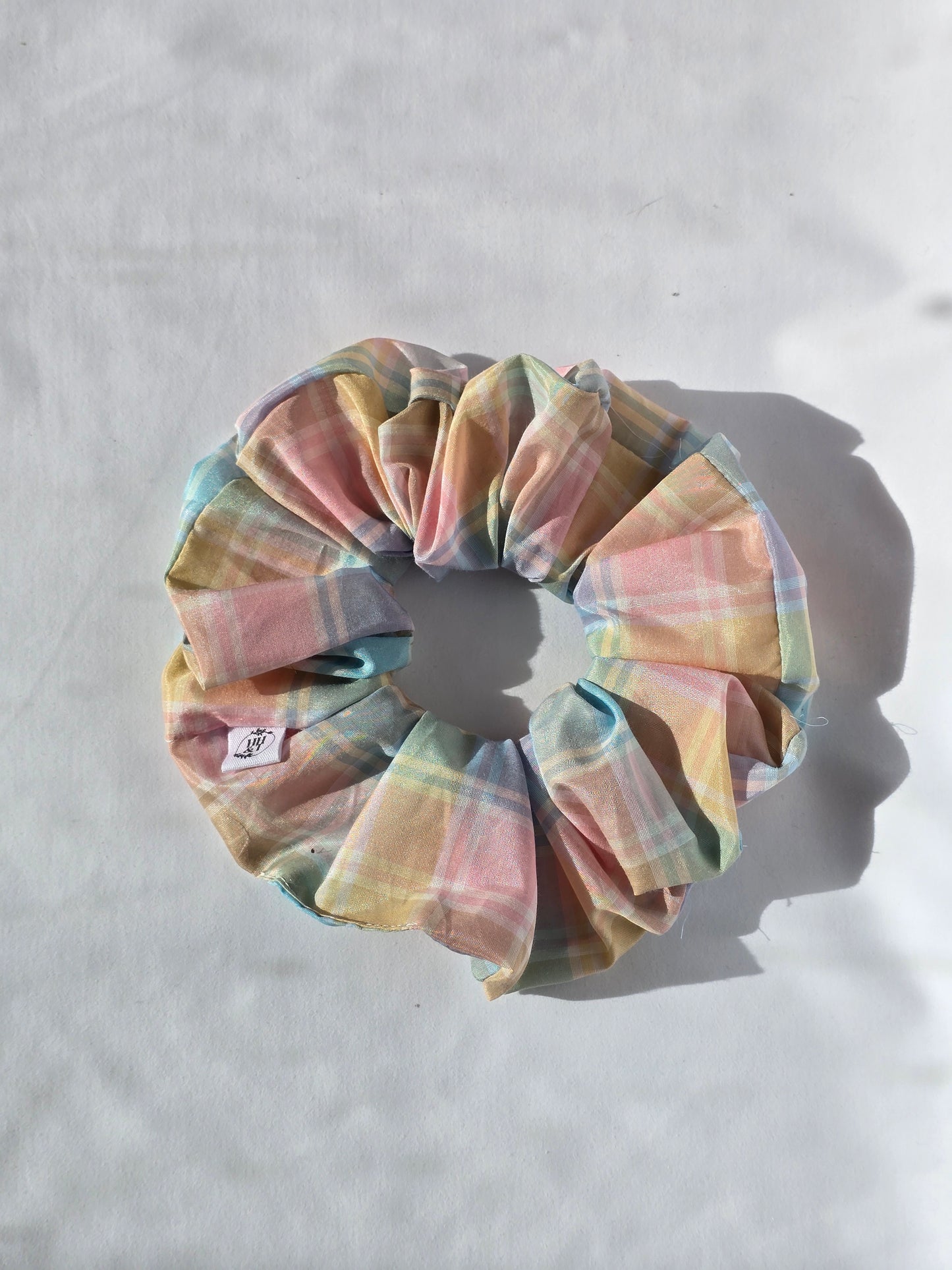 Silk scrunchie