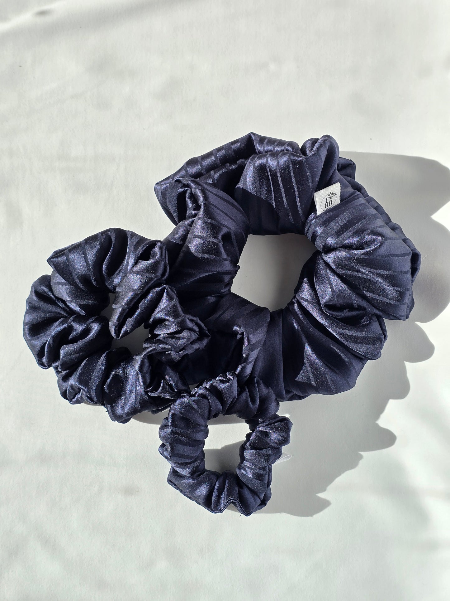 Silk scrunchie