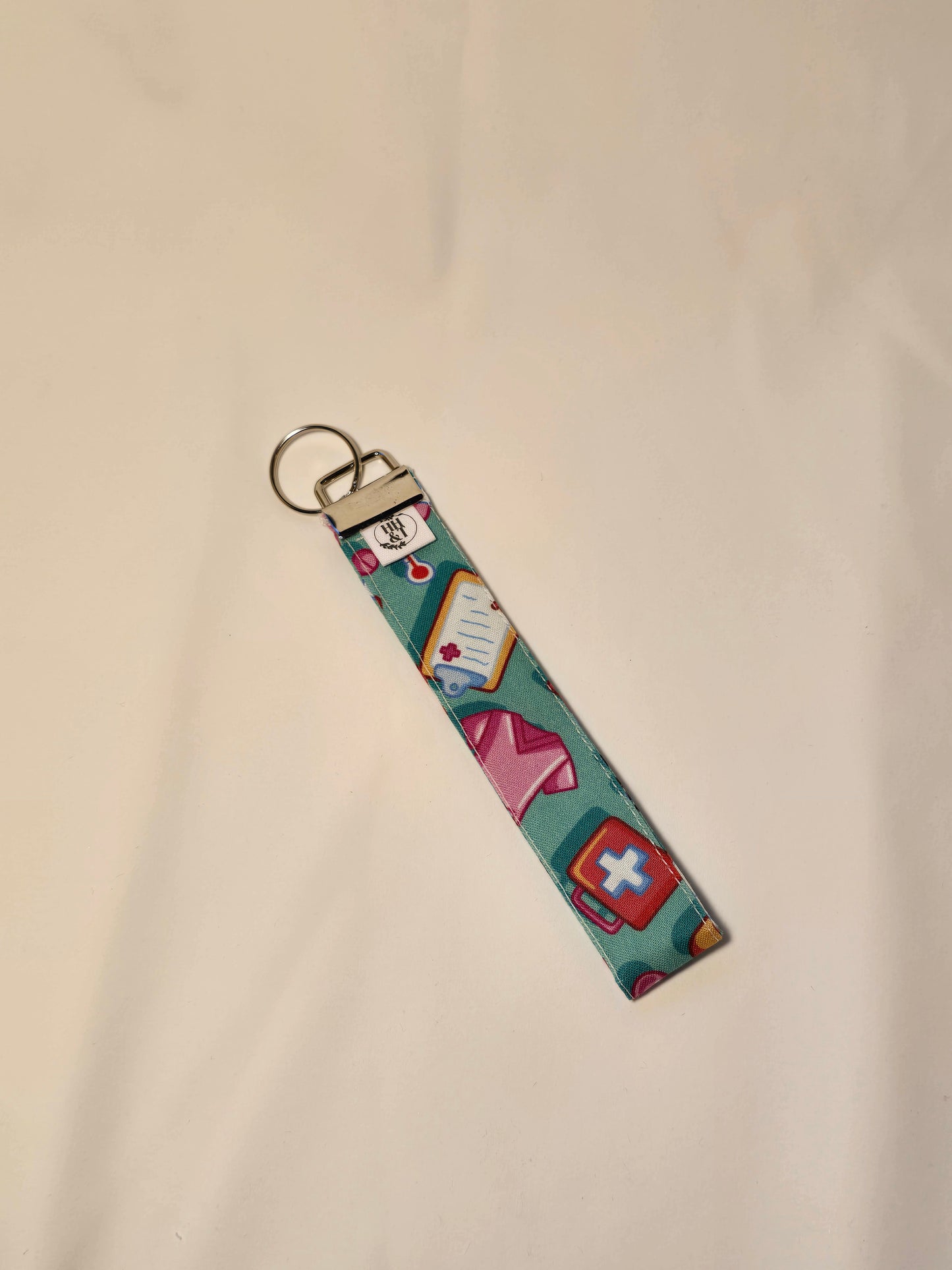 Wristlet keychain