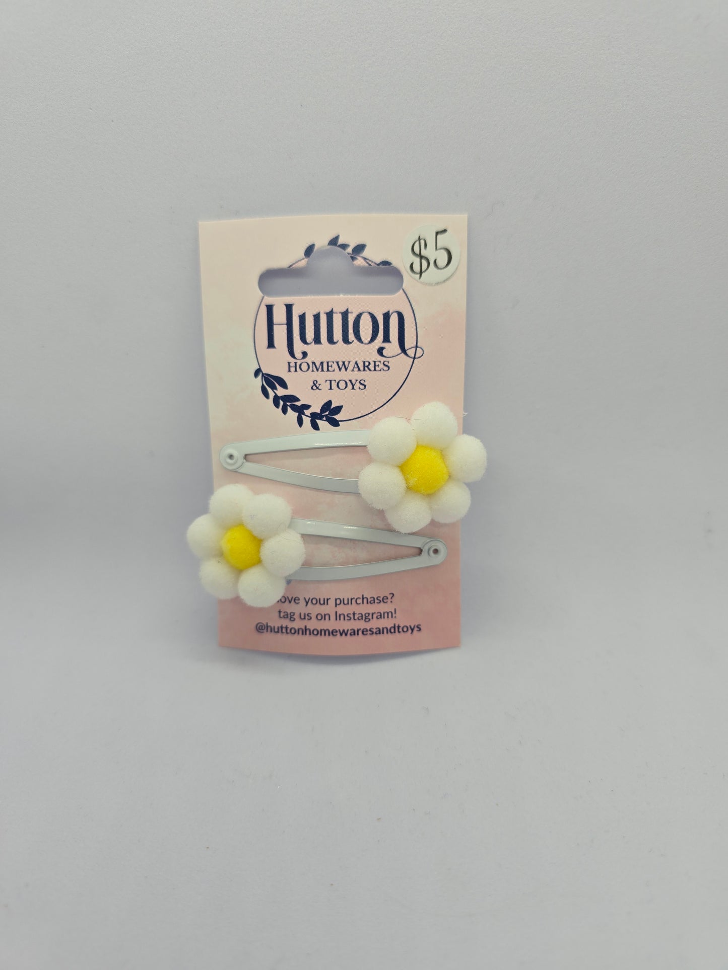 Daisy Hair Clips