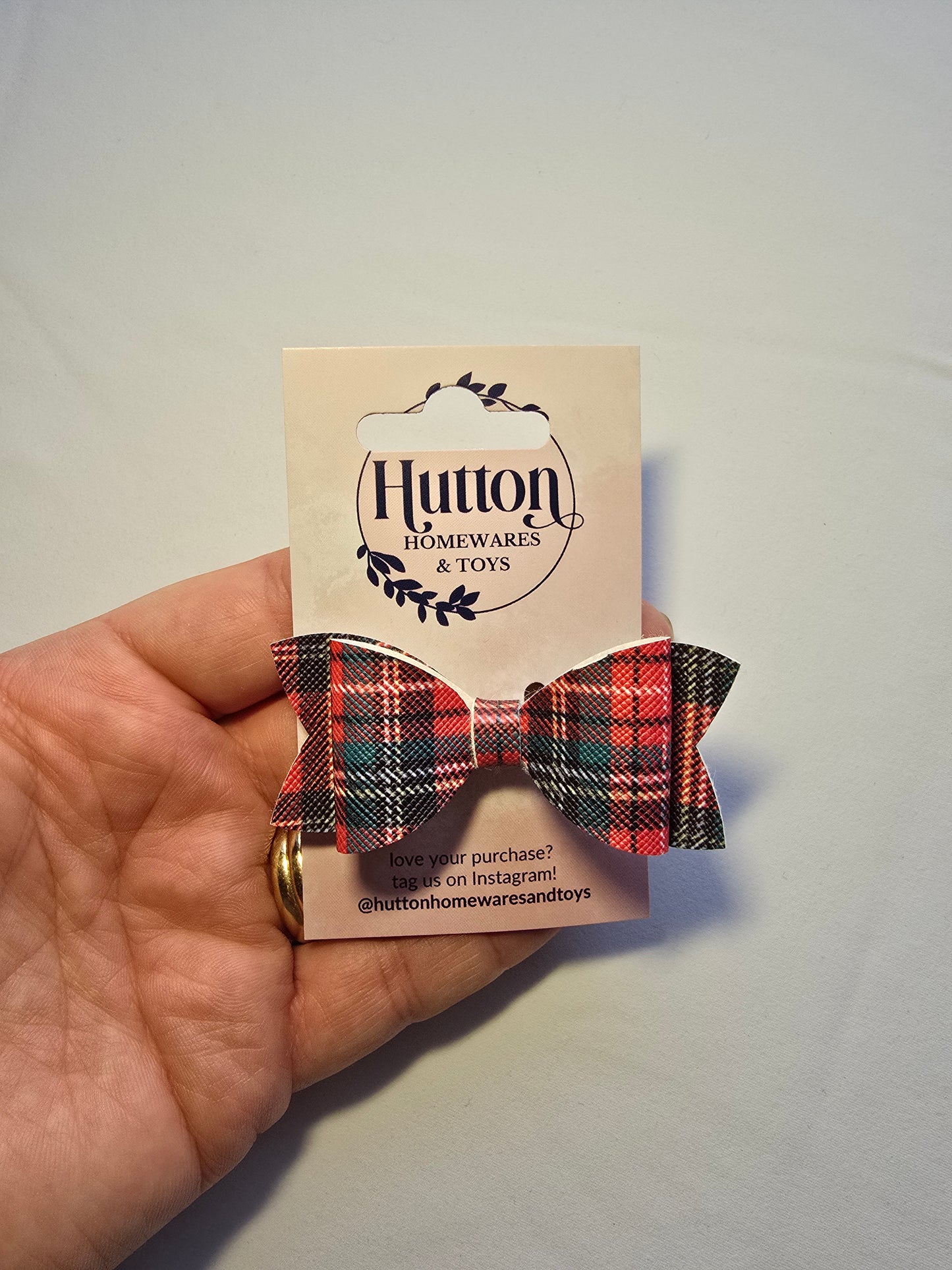 Christmas Small Posie Hair Clips