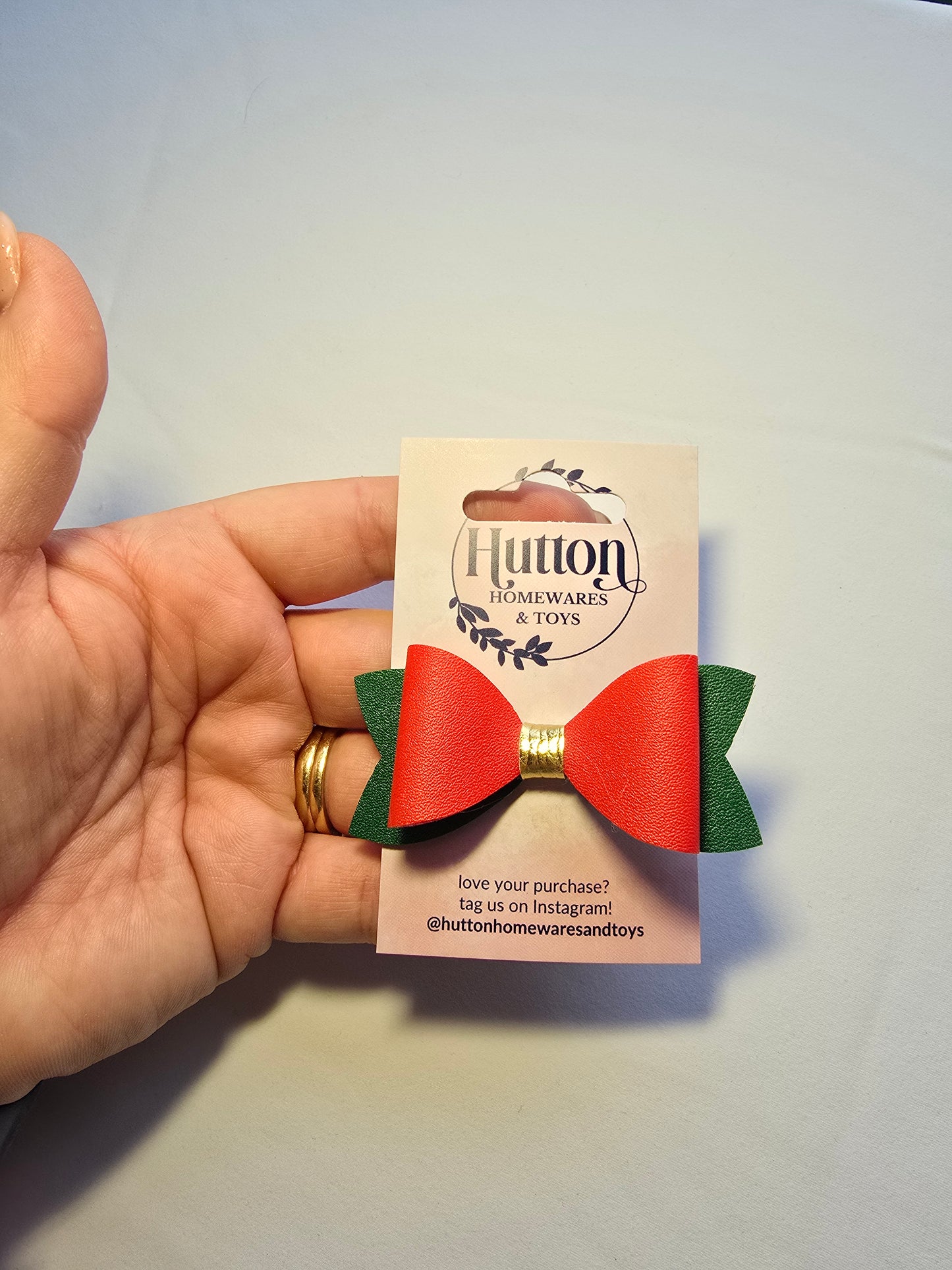 Christmas Small Posie Hair Clips