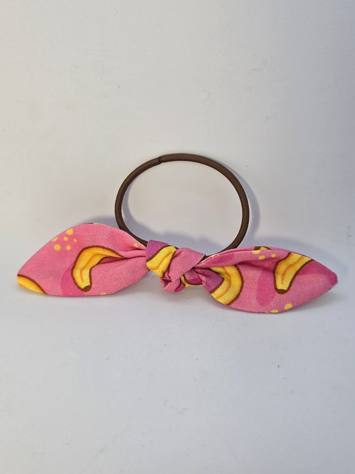 Fabric Bow Hair Ties