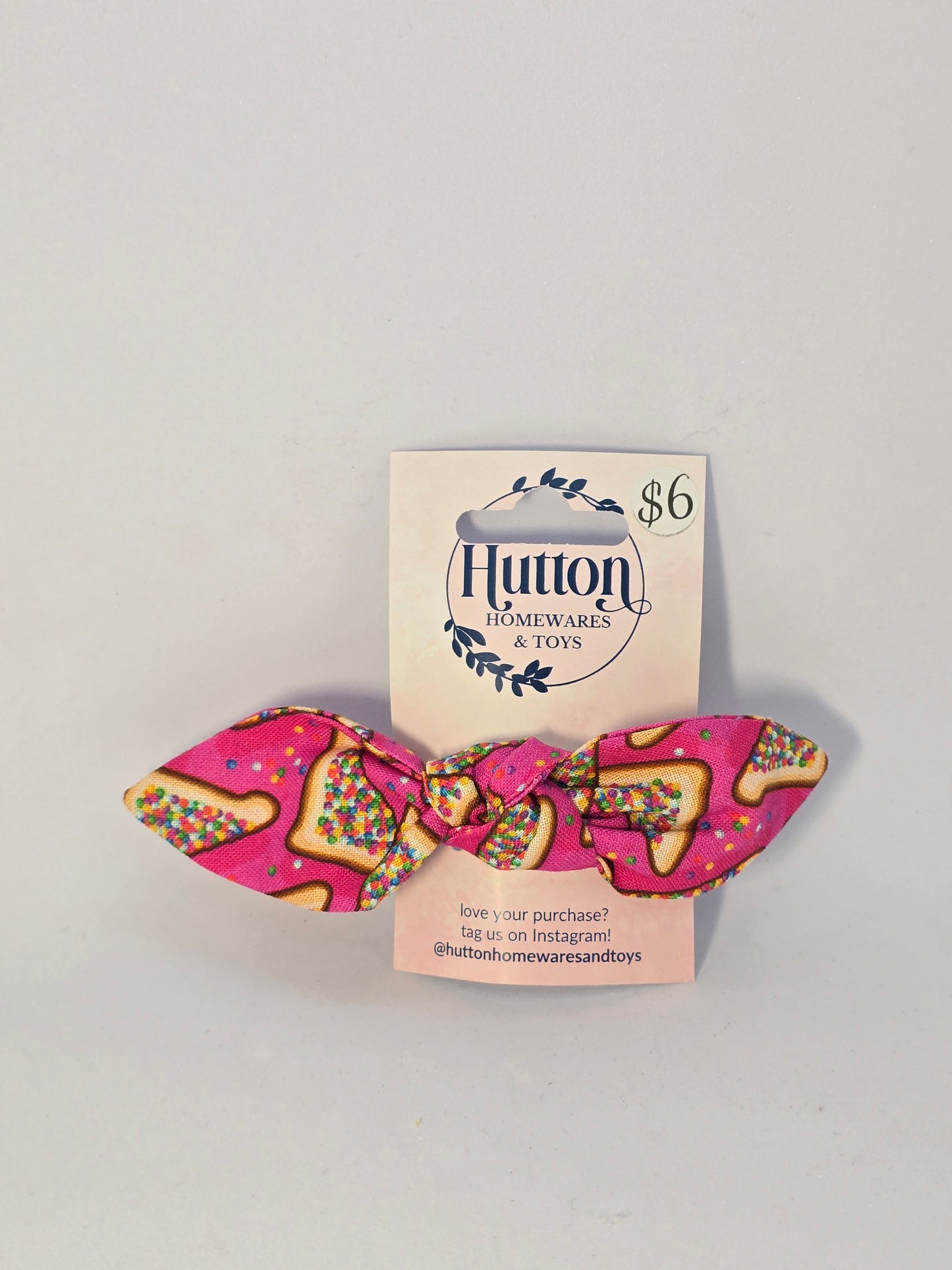 Fabric Bow Hair Clips