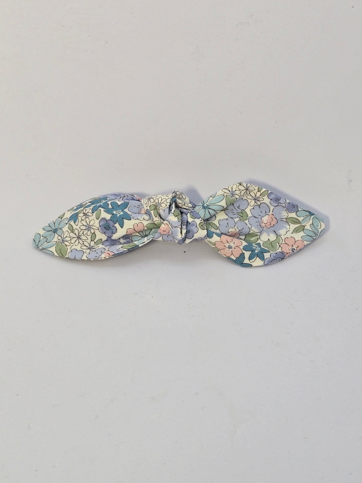 Fabric Bow Hair Clips