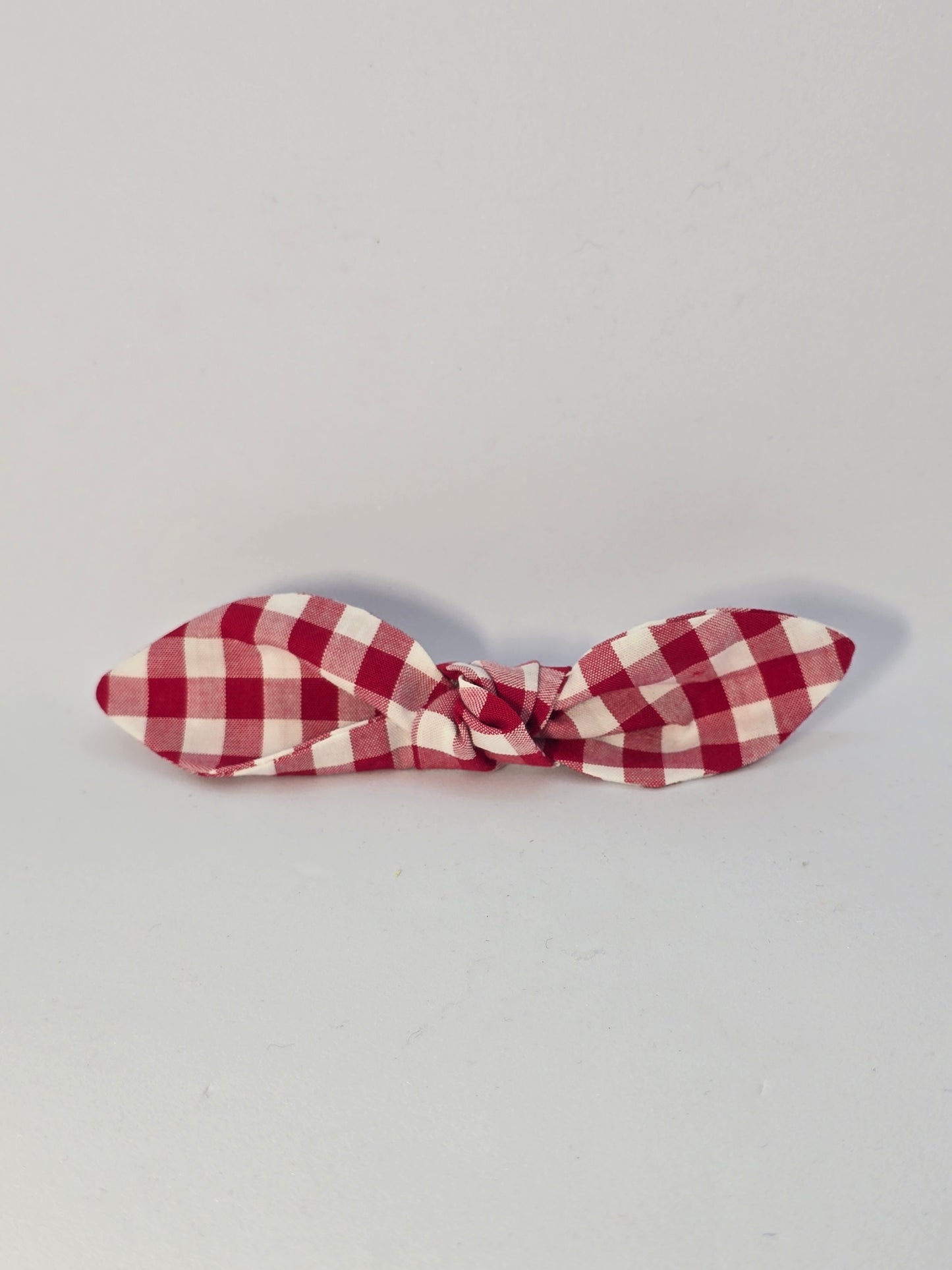Fabric Bow Hair Clips
