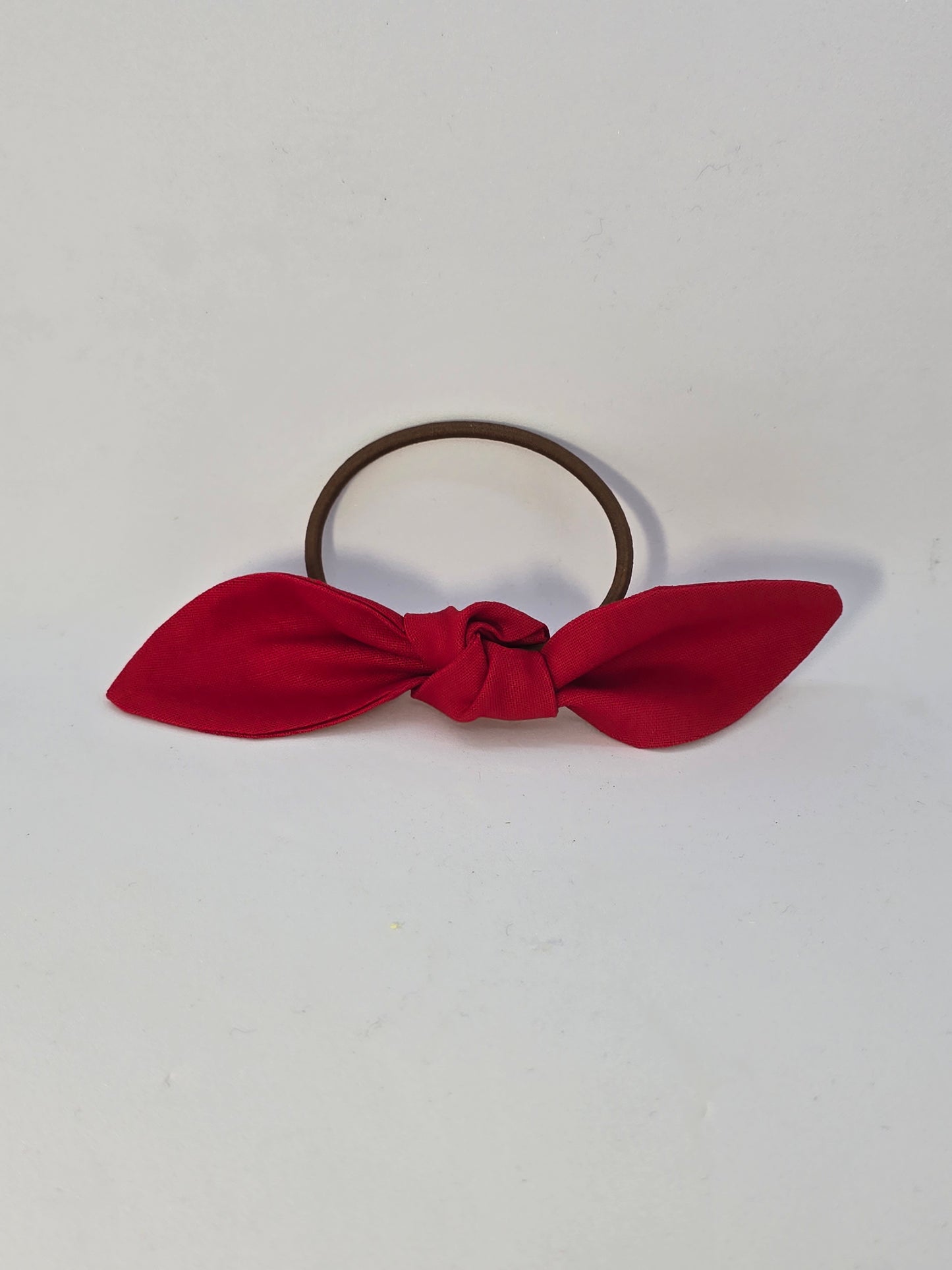 Fabric Bow Hair Ties