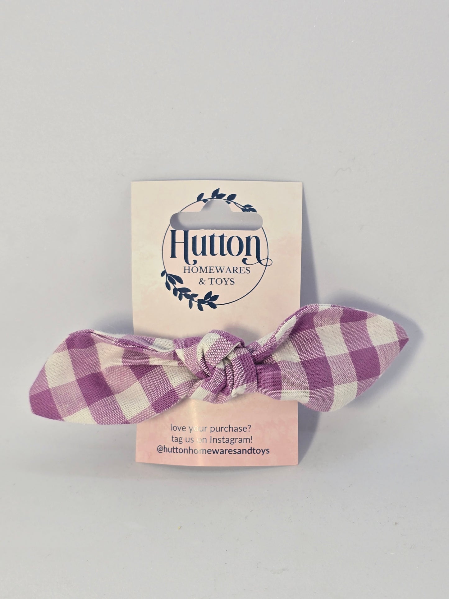 Fabric Bow Hair Clips