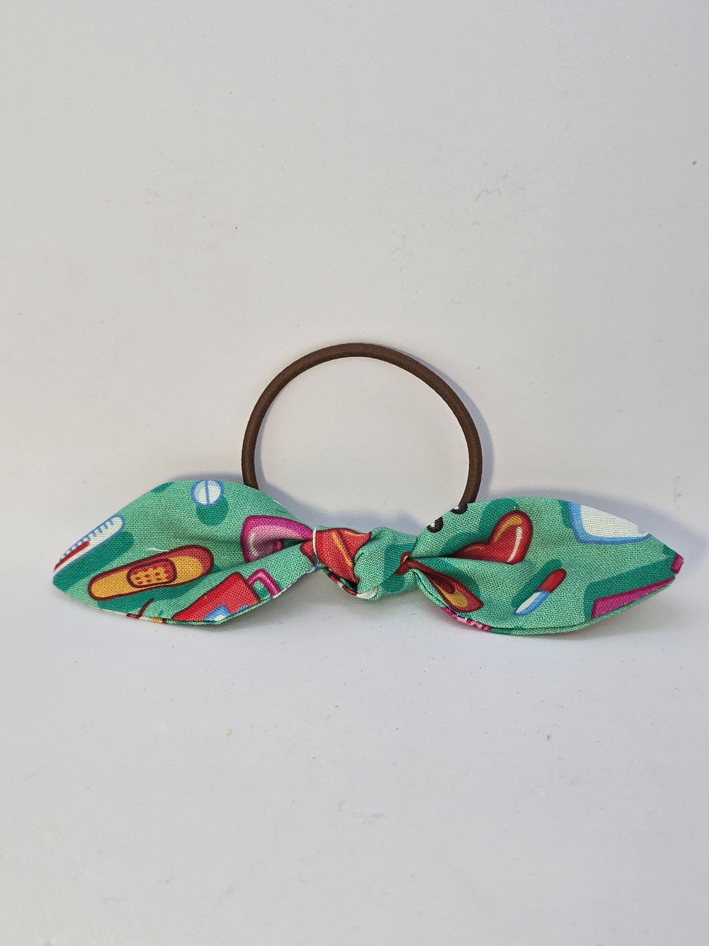 Fabric Bow Hair Ties