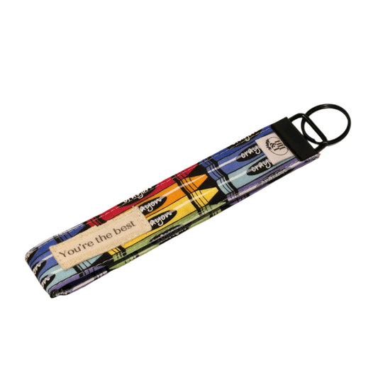 Customised Wristlets & Bag tags