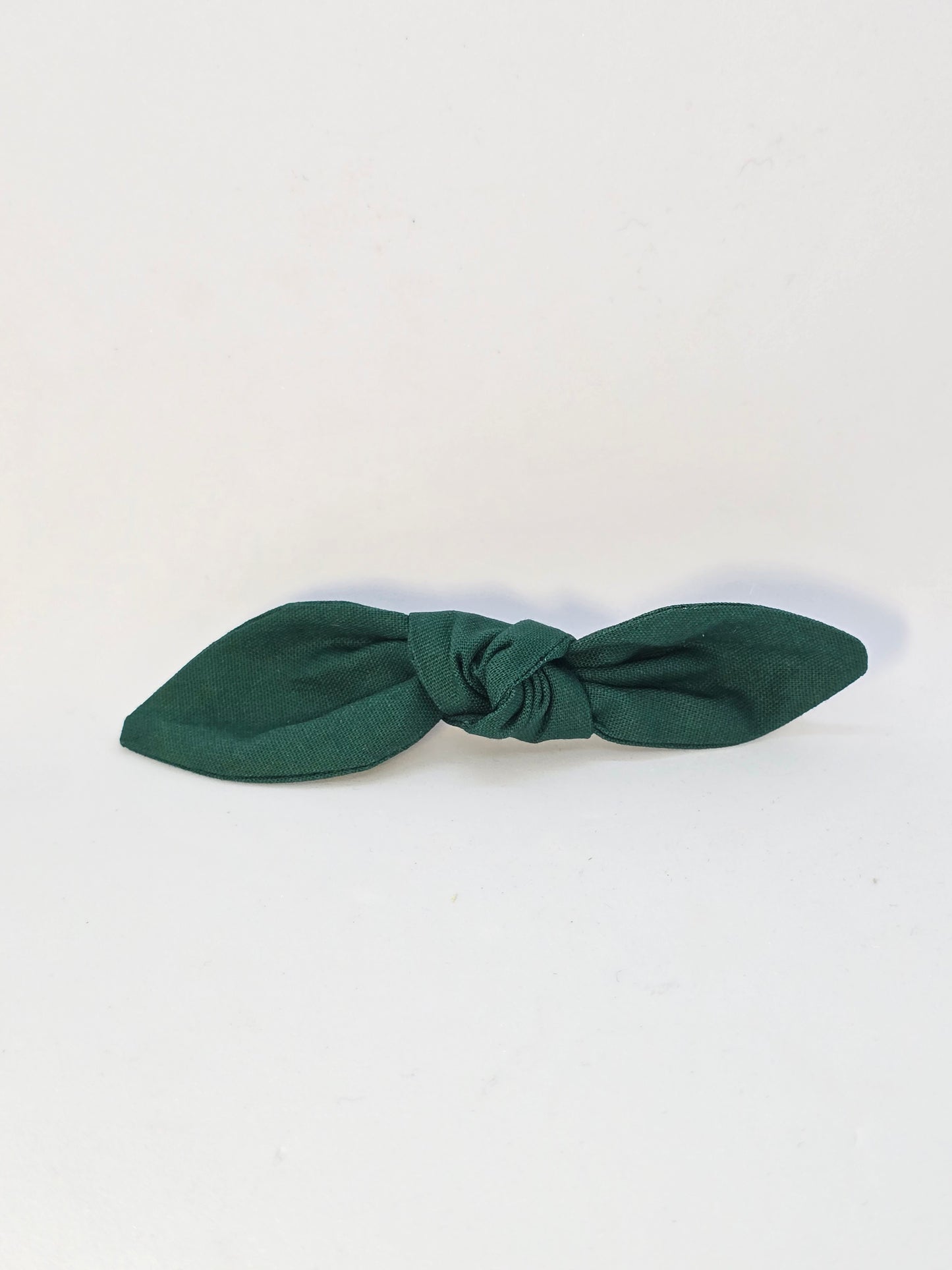 Fabric Bow Hair Clips
