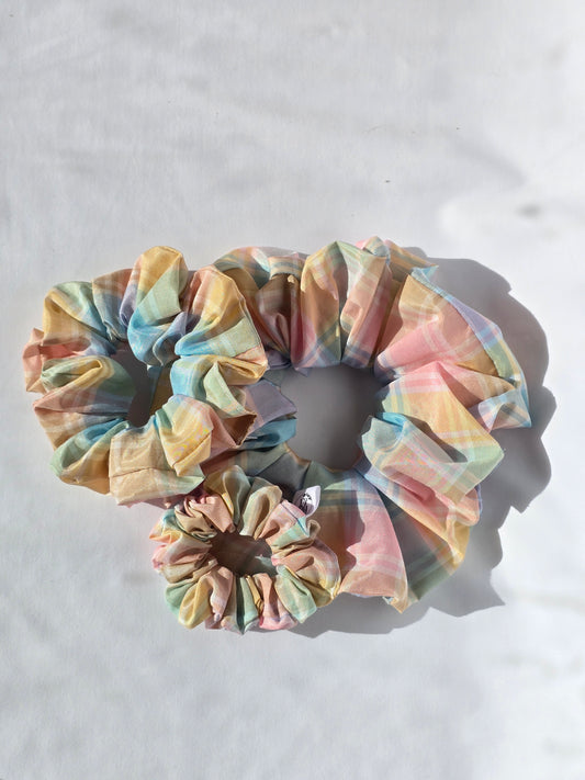 Silk scrunchie