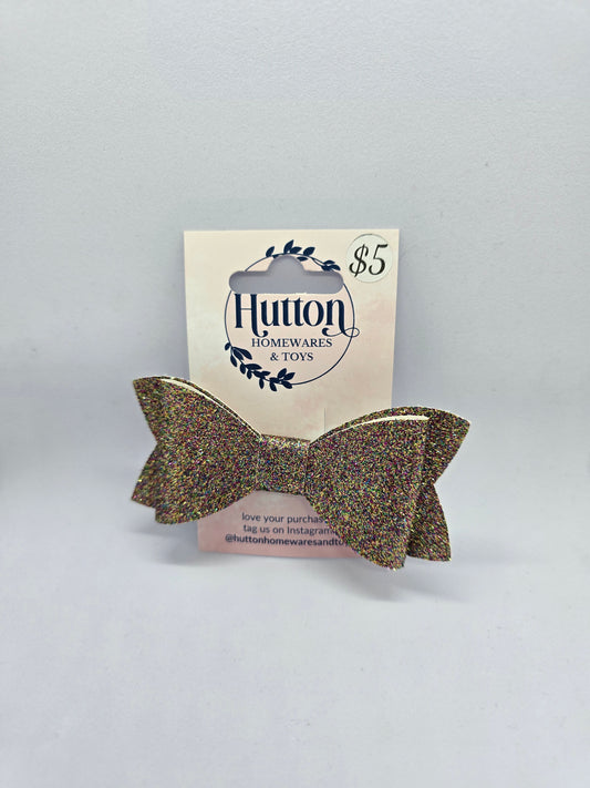 SALE Large bow hair clips